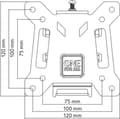Miniatyrbild 2 av 4: Universal Electronics One For All Smart WM 2121 - Fäste - för LCD-skärm - skärmstorlek: 33-69 cm (13"-27") - väggmontering (WM2121)
