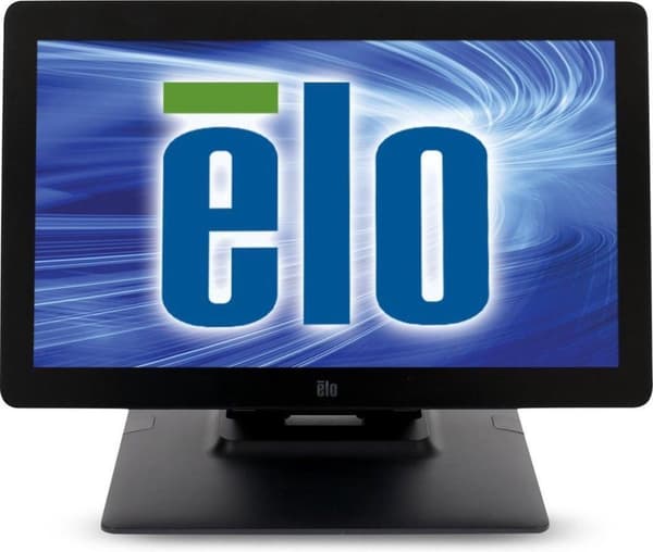 Elo M-Series 1502L - LED-skärm - 39,6 cm (15,6") - pekskärm - 1366 x 768 HD - 220 cd/m2 - 600:1 - 10 ms - HDMI, VGA - högtalare - svart (E318746)