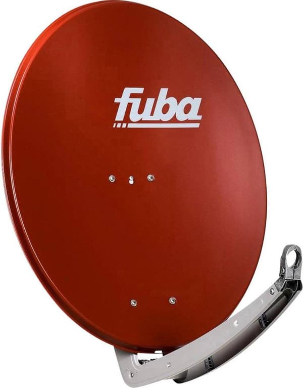 Fuba DAA 780 - satellit - parabolantenne - udvendig - rød