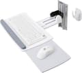 Miniatyrbild 1 av 3: Ergotron Neo-Flex Tangentbord Väggfäste - monteringssats (handledsdyna, musfäste, monteringsfäste, tangentbordsbricka, monteringsdetaljer, väggskena 2