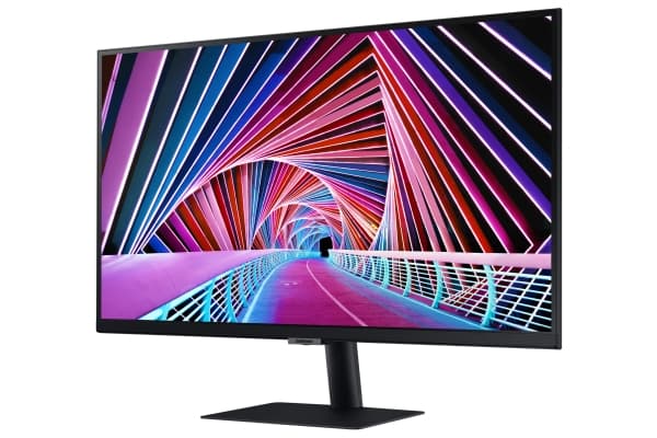 Samsung ViewFinity S7 S27A706NWP - S70A series - LED-skärm - 27" - 3840 x 2160 4K @ 60 Hz - IPS - 300 cd/m² - 1000:1 - HDR10 - 5 ms - HDMI, DisplayPo