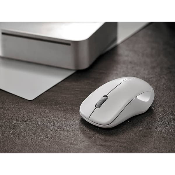 Rapoo Mus 1620 2,4 GHz Trådlös Optisk Vit