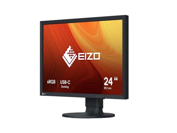 EIZO ColorEdge CS2400R - CS Series - LED-skärm - 24" (24.1" visbar) - 1920 x 1200 WUXGA - IPS - 300 cd/m² - 1000:1 - 14 ms - HDMI, DisplayPort, USB-C