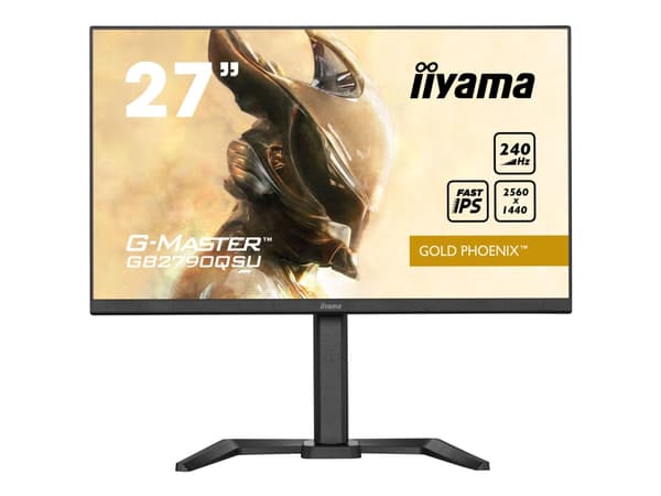 IIYAMA TFT GB2790QSU 68,5 cm IPS 27''/2560x1440/HDMI/DP/2xUSB/hög Svart