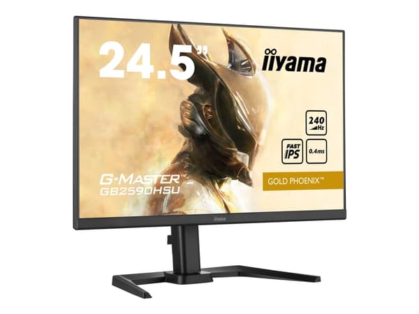 iiyama G-MASTER GB2590HSU-B5 - LED-skärm - 24.5" - 1920 x 1080 Full HD (1080p) @ 240 Hz - Fast IPS - 400 cd/m² - 1000:1 - HDR400 - 0.4 ms - HDMI, Dis