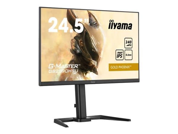 iiyama G-MASTER GB2590HSU-B5 - LED-skärm - 24.5" - 1920 x 1080 Full HD (1080p) @ 240 Hz - Fast IPS - 400 cd/m² - 1000:1 - HDR400 - 0.4 ms - HDMI, Dis