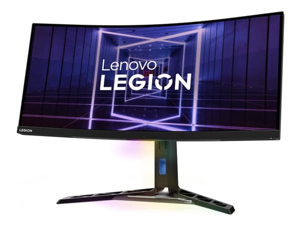Lenovo Legion Y34wz-30 - LED-skärm - böjd - 34" - 3440 x 1440 UWQHD @ 165 Hz - VA - 1200 cd/m² - 3000:1 - DisplayHDR 1000 - 1 ms - 2xHDMI, DisplayPor