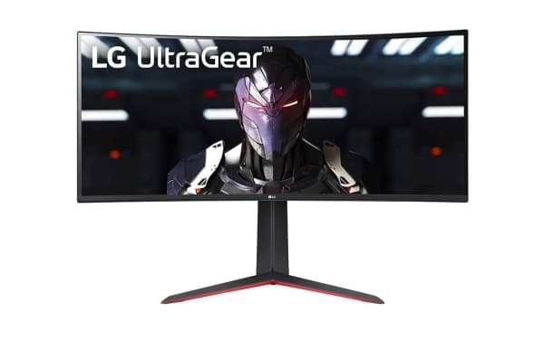 LG UltraGear 34GP63AP-B - LED-skjerm - kurvet - 34" - 3440 x 1440 UWQHD @ 160 Hz - VA - 300 cd/m² - 3000:1 - HDR10 - 1 ms - 2xHDMI, DisplayPort - høy