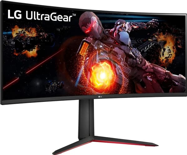 LG UltraGear 34GP63AP-B - LED-skjerm - kurvet - 34" - 3440 x 1440 UWQHD @ 160 Hz - VA - 300 cd/m² - 3000:1 - HDR10 - 1 ms - 2xHDMI, DisplayPort - høy