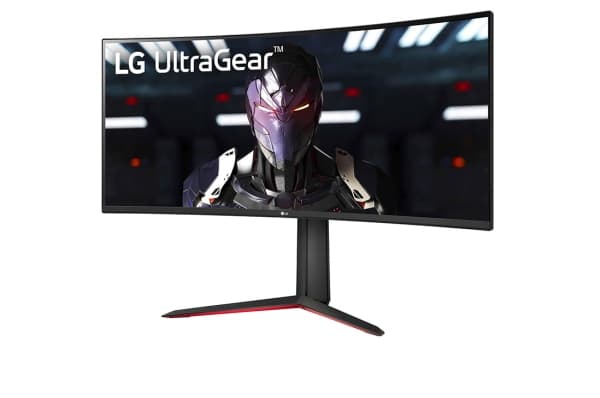 LG UltraGear 34GP63AP-B - LED-skjerm - kurvet - 34" - 3440 x 1440 UWQHD @ 160 Hz - VA - 300 cd/m² - 3000:1 - HDR10 - 1 ms - 2xHDMI, DisplayPort - høy