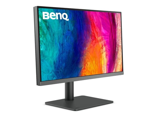 BenQ DesignVue PD2706U - Professional Series - LED-skjerm - 27" - 3840 x 2160 4K @ 60 Hz - IPS - 400 cd/m² - 1200:1 - DisplayHDR 400 - 5 ms - HDMI, D