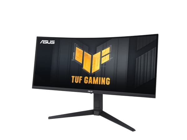 ASUS TUF Gaming VG34VQL3A - LED-skärm - spel - böjd - 34" - 3440 x 1440 WQHD @ 180 Hz - VA - 400 cd/m² - 4000:1 - DisplayHDR 400 - 1 ms - HDMI, Displ