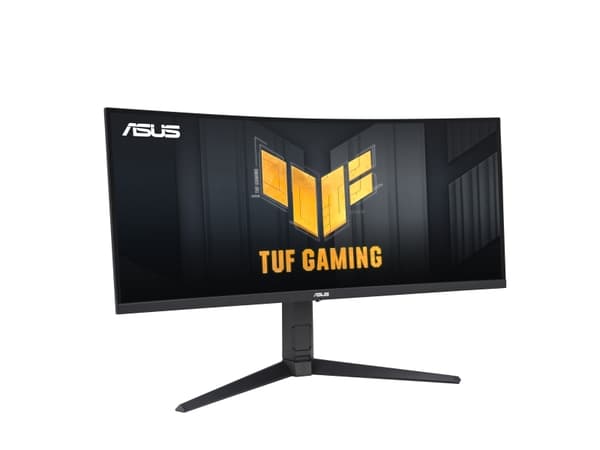ASUS TUF Gaming VG34VQL3A - LED-skärm - spel - böjd - 34" - 3440 x 1440 WQHD @ 180 Hz - VA - 400 cd/m² - 4000:1 - DisplayHDR 400 - 1 ms - HDMI, Displ