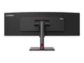 Miniatyrbilde 4 av 5: Lenovo ThinkVision P49w-30 - LED-skjerm - kurvet - 49" - 5120 x 1440 UltraWide Dual QHD @ 60 Hz - IPS - 350 cd/m² - 2000:1 - DisplayHDR 10 - 4 ms - T