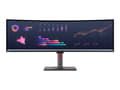 Miniatyrbilde 2 av 5: Lenovo ThinkVision P49w-30 - LED-skjerm - kurvet - 49" - 5120 x 1440 UltraWide Dual QHD @ 60 Hz - IPS - 350 cd/m² - 2000:1 - DisplayHDR 10 - 4 ms - T