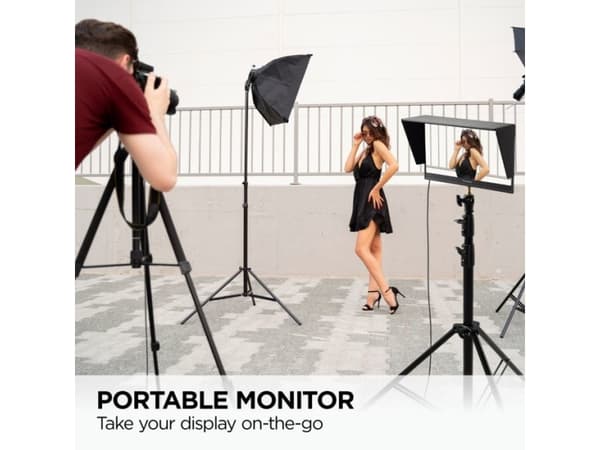 Viewsonic VP Series VP16-OLED, 40,6 cm (16"), 1920 x 1080 piksler, Full HD, OLED, 1 ms, Sort