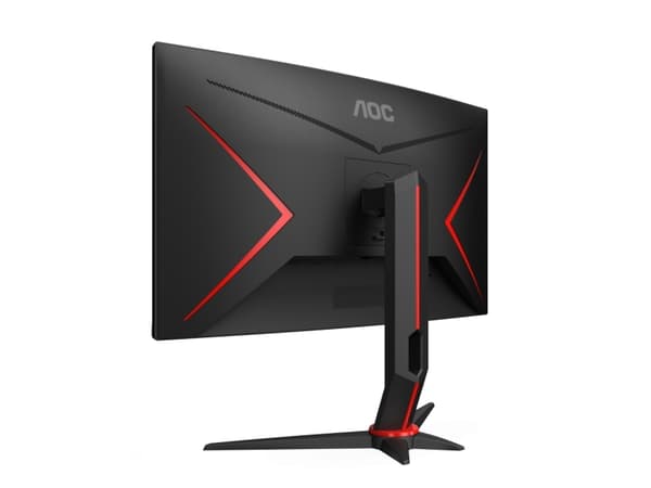 AOC CQ27G2S/BK, 68,6 cm (27"), 2560 x 1440 piksler, Quad HD, 4 ms, Sort, Rød