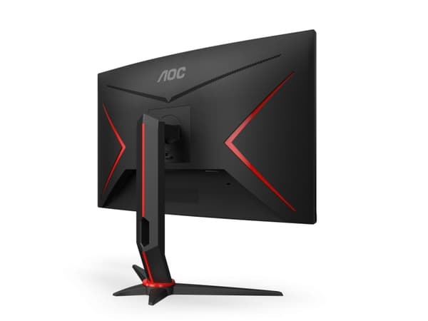 AOC CQ27G2S/BK, 68,6 cm (27"), 2560 x 1440 piksler, Quad HD, 4 ms, Sort, Rød