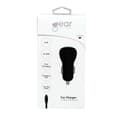 Miniatyrbillede 5 af 5: Gear Laddare 12-24V 2xUSB 2,4A Svart MicroUSB Kabel platt 1m