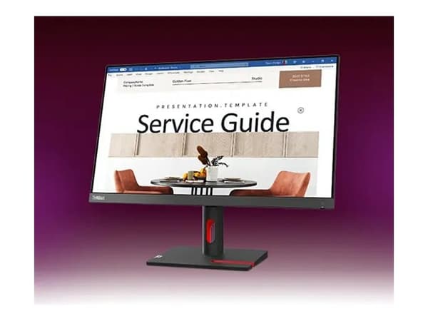 Lenovo ThinkVision S24i-30 - LED-skjerm - 24" (23.8" synlig) - 1920 x 1080 Full HD (1080p) - IPS - 250 cd/m² - 1300:1 - 4 ms - ravnsort