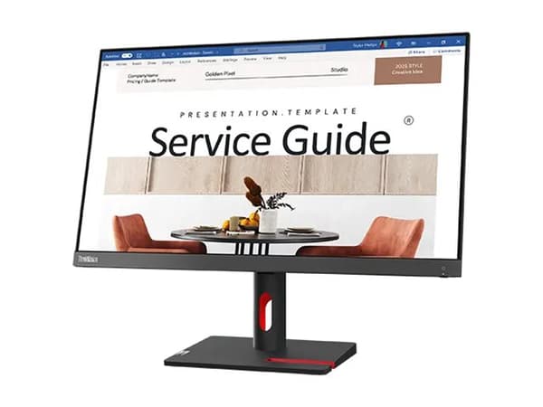 Lenovo ThinkVision S24i-30 - LED-skjerm - 24" (23.8" synlig) - 1920 x 1080 Full HD (1080p) - IPS - 250 cd/m² - 1300:1 - 4 ms - ravnsort