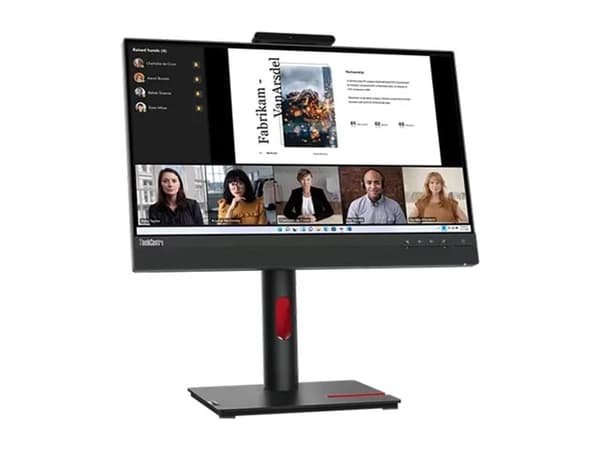 Lenovo ThinkCentre Tiny-In-One 22, 54,6 cm (21.5"), 1920 x 1080 pikseliä, Full HD, LED, 6 ms, Musta