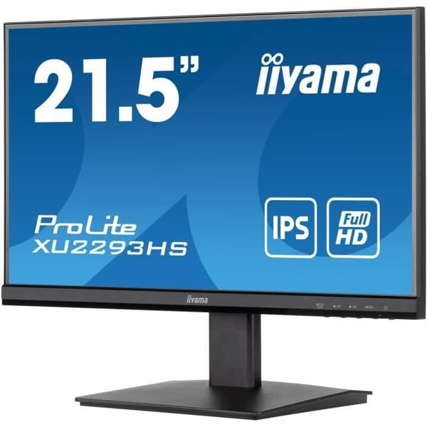 PC-skärm - IIYAMA XU2293HS-B5 - 22" FHD - IPS-panel - 3 ms - 75Hz - HDMI / DisplayPort Svart