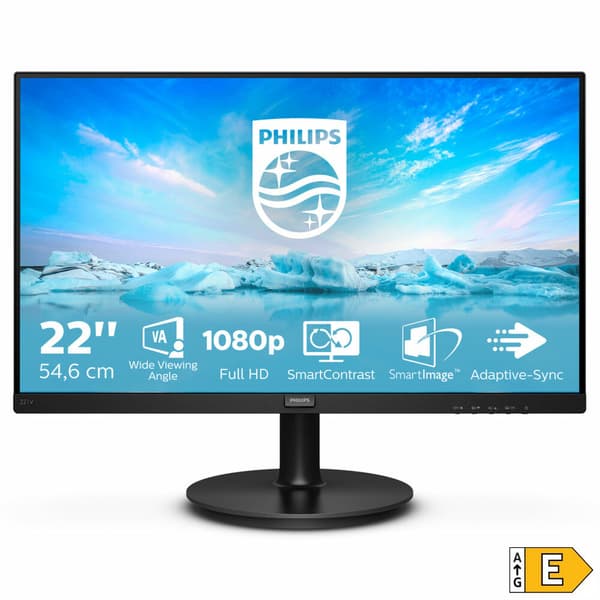Näyttö Philips 221V8A/00 Full HD 21,5" 75 Hz