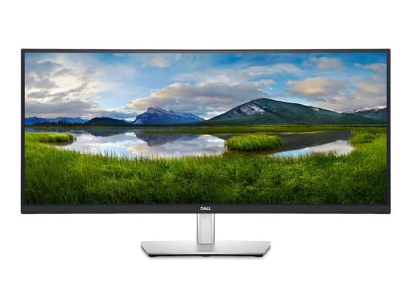 Dell P3424WE - LED-skjerm - kurvet - 34" (34.14" synlig) - 3440 x 1440 WQHD @ 60 Hz - IPS - 300 cd/m² - 1000:1 - 5 ms - HDMI, DisplayPort, USB-C - me