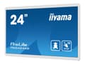 Miniatyrbilde 1 av 5: iiyama ProLite TW2424AS-W1 - LED-skjerm - 24" (23.8" synlig) - stasjonær - berøringsskjerm - 1920 x 1080 Full HD (1080p) - IPS - 1000:1 - 14 ms - HDM