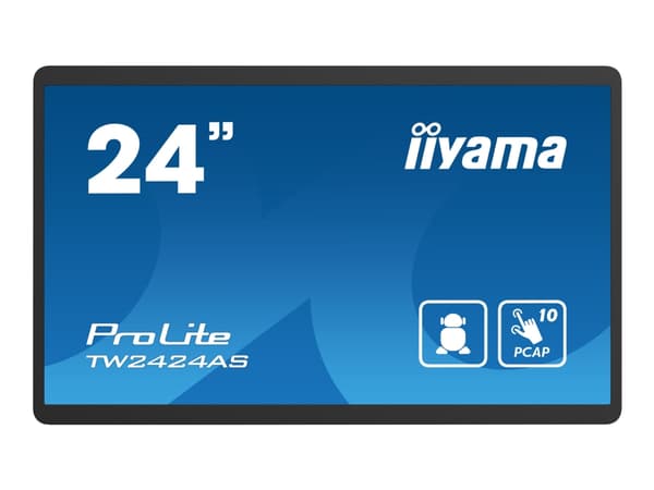 IIYAMA TW2424AS 60.5cm IPS TOUCH 24''/1920x1080/Micro-SD/2xUSB/musta