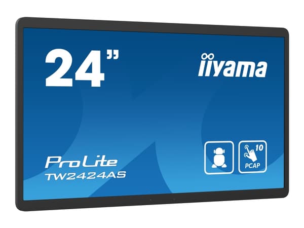 IIYAMA TW2424AS 60.5cm IPS TOUCH 24''/1920x1080/Micro-SD/2xUSB/musta