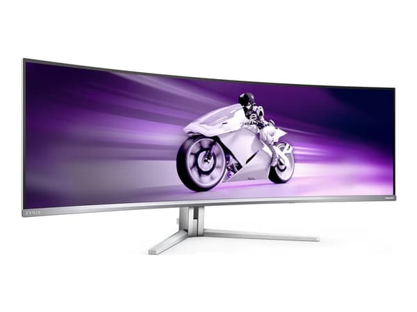 Philips Evnia 8000 49M2C8900 - OLED-skjerm - gaming - kurvet - 49" (48.9" synlig) - 5120 x 1440 Dual Quad HD @ 240 Hz - 1000 cd/m² - 15000000:1 - Dis