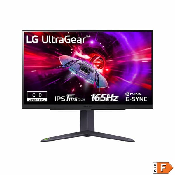 Skjerm LG 27GR75Q-B.AEU 27" Quad HD LED IPS Flicker free NVIDIA G-SYNC