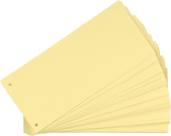 Skilleliste Elba Smal 240x105mm 190gr Gul