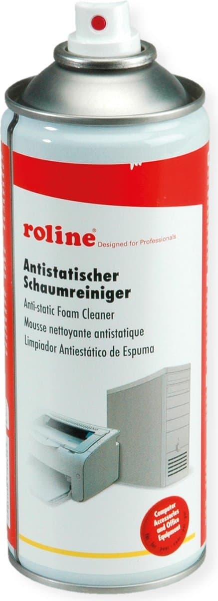 ROLINE antistatisk skumrens, 400 ml
