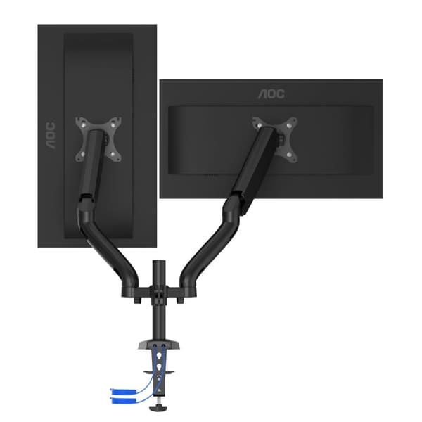 AOC AD110DX taulupöytäteline 80 cm (31,5") musta pöytä/sohva (AD110DX)