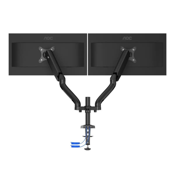 AOC AD110DX fladskærms skrivebordsbeslag 80 cm (31,5") sort bord/sofa (AD110DX) Sort