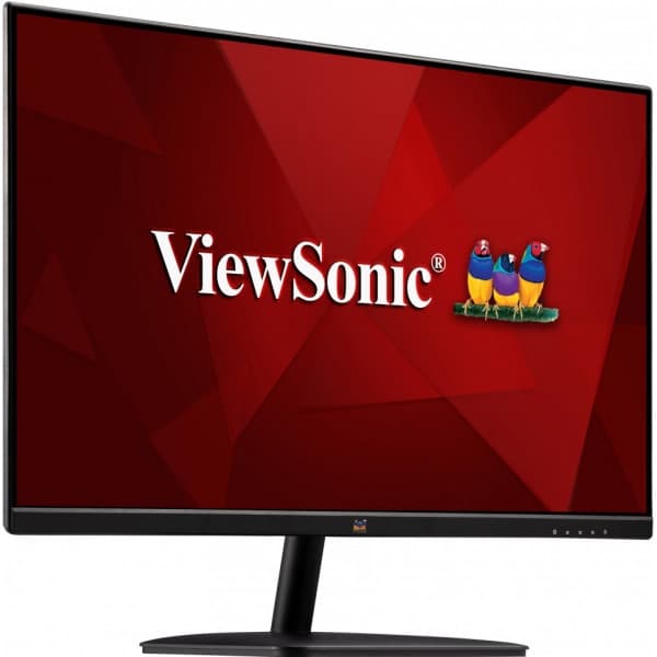 ViewSonic VA2432-MHD - LED-skærm - 61 cm (24") (23,8" synlig) - 1920 x 1080 Full HD (1080p) @ 75 Hz - IPS - 250 cd/m² - 1000:1 - 4 ms - HDMI , VGA, Di