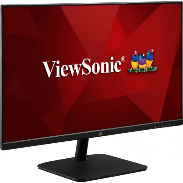 ViewSonic VA2432-MHD - LED-skærm - 61 cm (24") (23,8" synlig) - 1920 x 1080 Full HD (1080p) @ 75 Hz - IPS - 250 cd/m² - 1000:1 - 4 ms - HDMI , VGA, Di