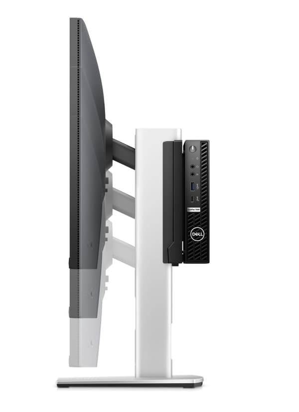 Dell Micro Form Factor allt-i-ett-ställ MFS22 - Bildskärms-/skrivbordsställ - 48,3-68,6 cm (19"-27") - Silver - för OptiPlex 30XX, 50XX, 70XX