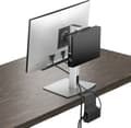 Miniatyrbild 5 av 8: Dell Micro Form Factor allt-i-ett-ställ MFS22 - Bildskärms-/skrivbordsställ - 48,3-68,6 cm (19"-27") - Silver - för OptiPlex 30XX, 50XX, 70XX