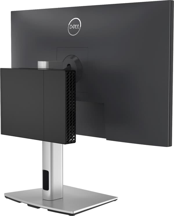 Dell Micro Form Factor allt-i-ett-ställ MFS22 - Bildskärms-/skrivbordsställ - 48,3-68,6 cm (19"-27") - Silver - för OptiPlex 30XX, 50XX, 70XX