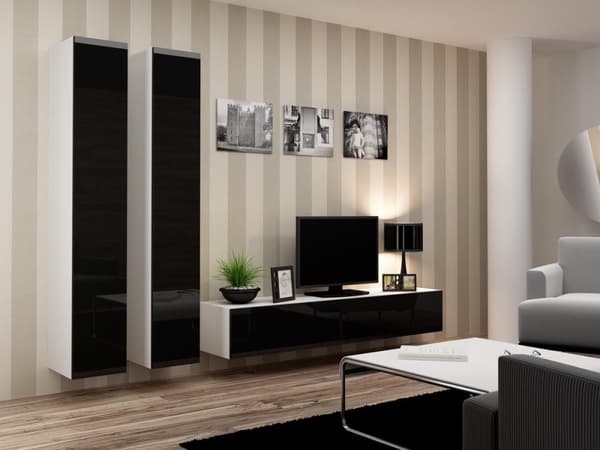 Cama RTV VIGO180 b/c TV-møbler og underholdningscenter