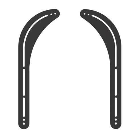 Soundbar-beslag til skærme fra 81,30 cm (32") til 177,80 cm (70") (VLMSB3270)