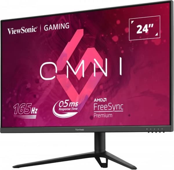 Viewsonic VX2428J gaming-skærm 60,5 cm (23,8") 1920 x 1080 pixels Full HD 0,5 ms HDMI, DisplayPort [Energiklasse E] (VX2428J)