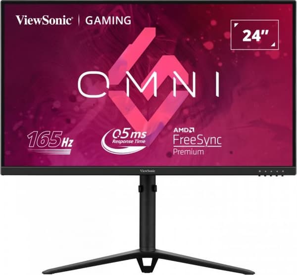 Viewsonic VX2428J gaming-skærm 60,5 cm (23,8") 1920 x 1080 pixels Full HD 0,5 ms HDMI, DisplayPort [Energiklasse E] (VX2428J)