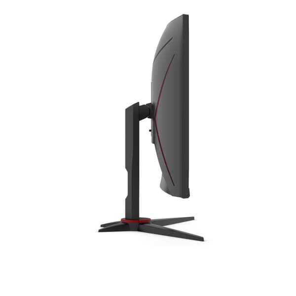 AOC G2 C27G2E/BK computerskærm 68,6 cm (27") 1920 x 1080 pixels sort - rød [Energiklasse E] (C27G2E/BK)