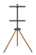 Miniatyrbild 11 av 11: Vikbart TV-golvställ 30 kg Max med bärväska (VLFS4365)