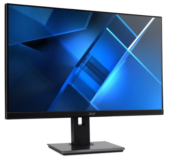 Acer Vero B247YDE-skärm 60,5 cm 23,8" (miljövänlig, Full HD, IPS, 4ms, 100Hz, HDMI, DisplayPort, USB, webbkamera) [Energiklass E] (UM.QB7EE.E01)